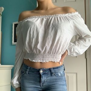 off the shoulder top